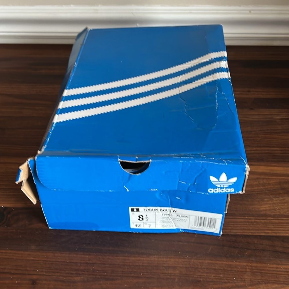 Adidas Originals Women's Forum Bold W Sneaker, White Size 8.5 - Picture 11 of 11